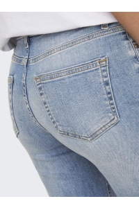 ONLY ONLBLUSH MID STRAIGHT DNM TAI467 NO: light blue denim