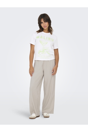 ONLY ONLARIS LIFE HW PULL-UP PANT WVN NO: