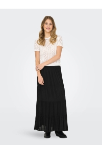 ONLY ONLSAGA LIFE SS O-NECK CC KNT cloud dancer