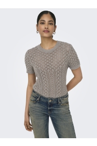 ONLY ONLSAGA LIFE SS O-NECK CC KNT fungi