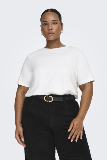 carmakoma CARJEN SS JEANS TEE JRS NOOS