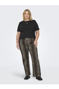 carmakoma CARJEN SS JEANS TEE JRS NOOS black