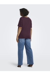 Carmakoma CARJEN SS JEANS TEE JRS NOOS fig