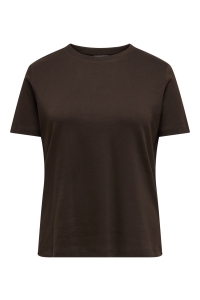 Carmakoma CARJEN SS JEANS TEE JRS NOOS coffee bean