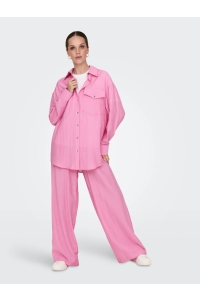 ONLY ONLTANIA LIFE LS SHIRT WVN fuchsia pink