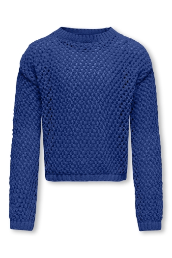 ONLY KOGDONNA LIFE LS O-NECK OPEN STRUC :