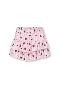 ONLY KOGGLOW LIFE TAPED EDGE SKORT AOP W: romance rose/strawberry/stripes
