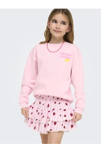 ONLY KOGGLOW LIFE TAPED EDGE SKORT AOP W: romance rose/strawberry/stripes