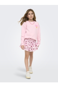 ONLY KOGGLOW LIFE TAPED EDGE SKORT AOP W: romance rose/strawberry/stripes