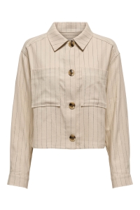 ONLY ONLMONICA SHORT JACKET OTW pumice stone/black