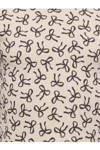 ONLY:KIDS ONLY KMGTRINNY LIFE AOP LS O-NCK TOP JRS: pumice stone/bow