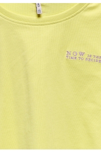 ONLY KOGLEONA LIFE SS PRINT TOP JRS lima bean/now