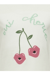 ONLY:KIDS ONLY KMGCANDY LIFE S/S PRINTED TEE JRS N: cloud dancer/cherries