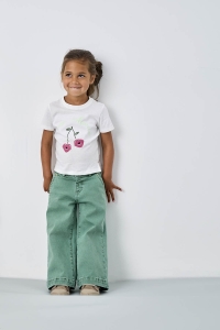 ONLY:KIDS ONLY KMGCANDY LIFE S/S PRINTED TEE JRS N: cloud dancer/cherries