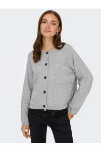 ONLY ONLPIEMONTE L/S CARDIGAN KNT NOOS light grey melange