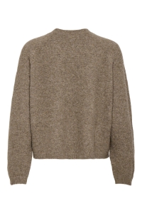 ONLY ONLPIEMONTE L/S CARDIGAN KNT NOOS walnut/melange