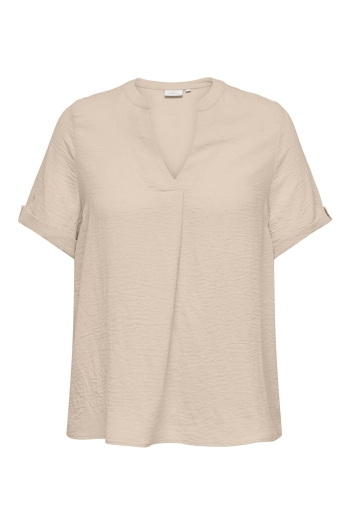 Carmakoma CARJACKIE LIFE S/S V-NECK TOP WVN