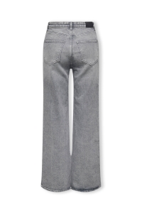 ONLY KOGJUICY HW WIDE LEG REA707 DNM NOO: medium grey denim