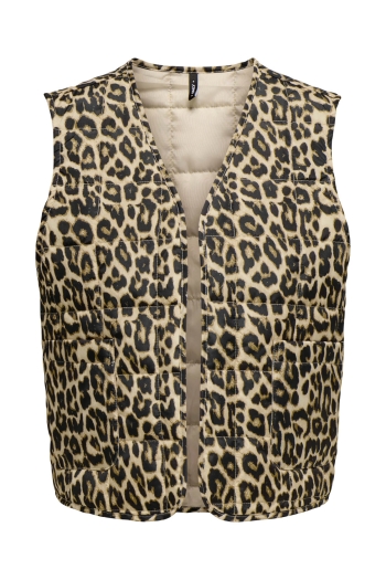 ONLY ONLANNABELL QUILTED LEO WAISTCOAT O: