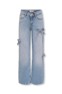 ONLY KOGHOPE WIDE BOW LB DNM CRO light blue denim