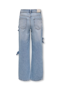 ONLY KOGHOPE WIDE BOW LB DNM CRO light blue denim