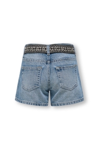 ONLY KOGELLA WIDE DNM SHORTS light medium blue denim