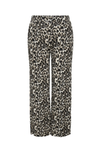 carmakoma CARLEONESS WIDE PANT JRS pumice stone/leo