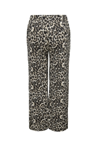 carmakoma CARLEONESS WIDE PANT JRS pumice stone/leo