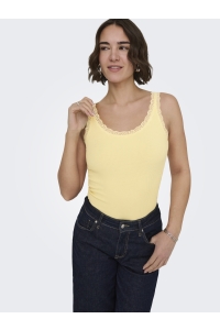 ONLY ONLSARA SHARAI LIFE TANK TOP JRS NO: double cream