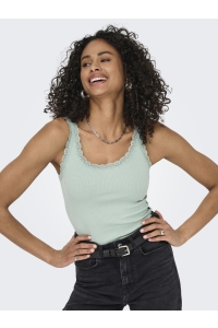 ONLY ONLSARA SHARAI LIFE TANK TOP JRS NO: jadeite