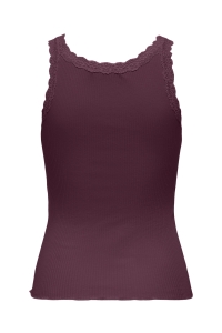 ONLY ONLSARA SHARAI LIFE TANK TOP JRS NO: burgundy