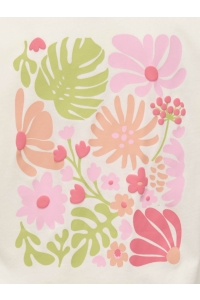 ONLY:KIDS ONLY KMGVACAY LIFE SS LOOSE PRINTED TEE : tofu/palm