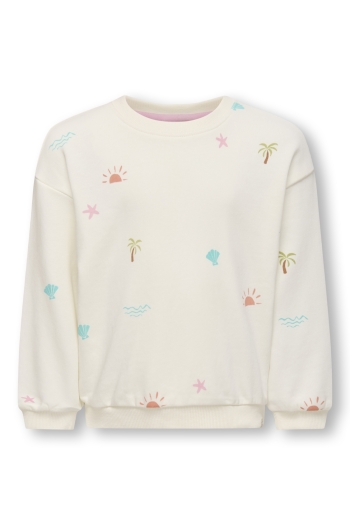 Only Kids KMGSUMMER LS LOOSE O-NECK PRINT UB :