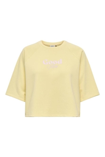 ONLY ONLCORA S/S PRINT O-NECK UB SWT