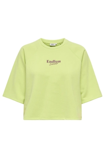 ONLY ONLCORA S/S PRINT O-NECK UB SWT