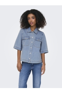 ONLY ONLBELLE S/S SHIRT DNM GUA NOOS light blue denim