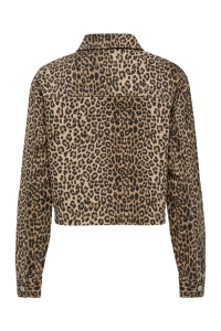 ONLY ONLNAOMI AOP JACKET OTW toasted coconut/leo