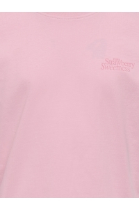 ONLY KOGHELEN LIFE S/S LOOSE TEE JRS NOO: romance rose/strawberry