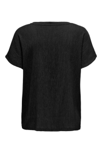 ONLY ONLKAYLIE SS STRUCTURE TOP PNT black