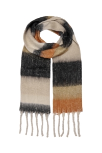 ONLY ONLSIGRID SLIM CHECK SOFT SCARF CC biscotti