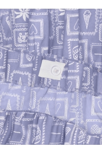 ONLY KOGZALINA LIFE AOP SKORTS PTM sweet lavender/stamps