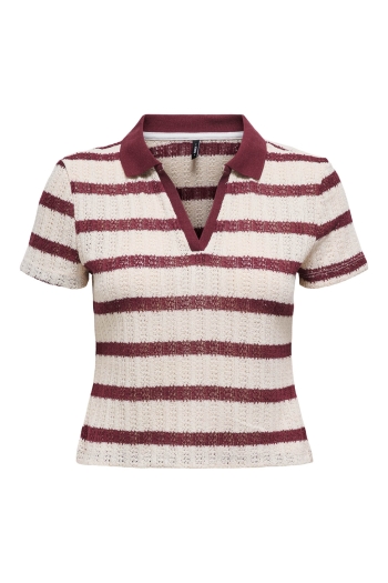 ONLY ONLHALIA S/S COLLAR TOP BOX JRS