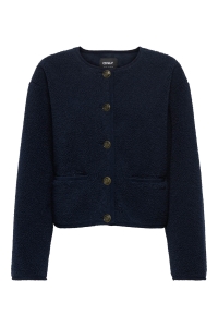 ONLY ONLCOCO SHORT TEDDY JACKET CC OTW night sky