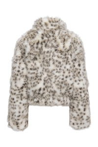 ONLY ONLJANIS LIFE FAUX FUR LEO JACKET C: birch