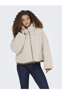 ONLY ONLMARIA REV PUFFER JACKET CC OTW cloud dancer/toasted coconut