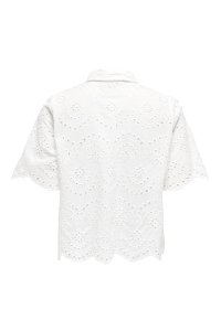 ONLY ONLVALAIS S/S SHIRT WVN NOOS cloud dancer