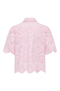 ONLY ONLVALAIS S/S SHIRT WVN NOOS pink lady