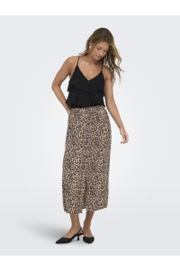 ONLY ONLLINN LIFE FLOUNCE SINGLET WVN NO: black