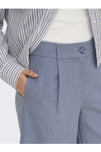 ONLY ONLLINDA HW MEL LONG SHORTS TLR NOO: vintage indigo