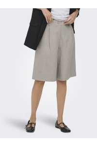 ONLY ONLLINDA HW MEL LONG SHORTS TLR NOO: fungi/w melange